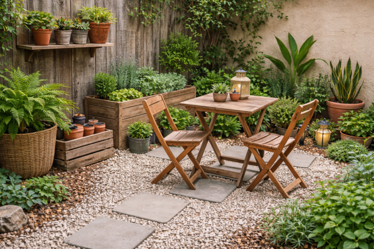 Jardim pequeno simples: como criar um espaço bonito, funcional e fácil de cuidar