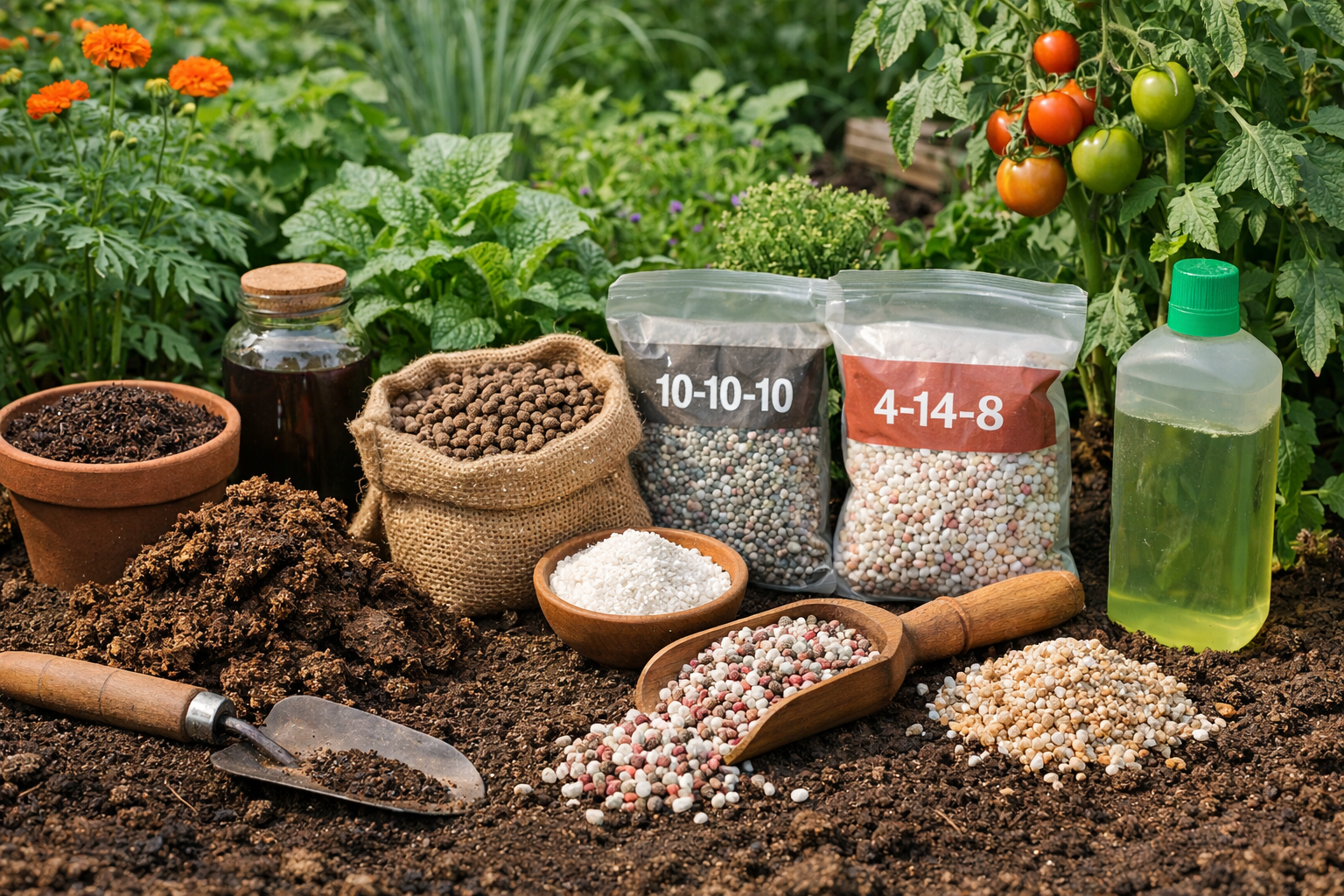 Melhor adubo para plantas